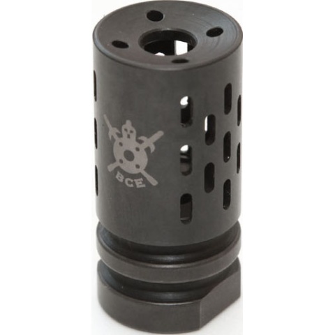 PTS Syndicate Battle Comp 1.0 14mm CW Flash Hider - BLACK