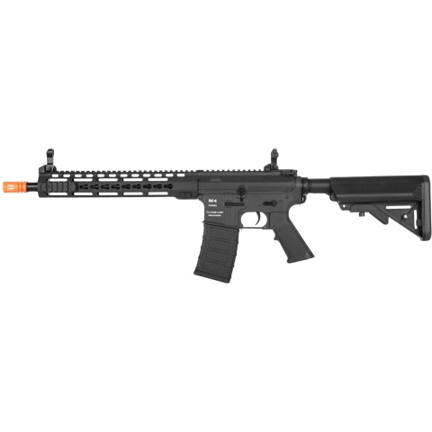 Classic Army Airsoft KM12 Skirmish Line M4 AEG Rifle - BLACK