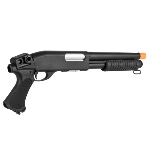 Classic Army Airsoft CA870 Breacher Spring Shotgun - BLACK
