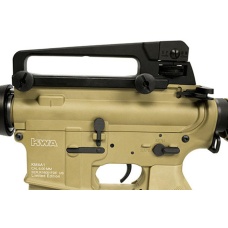KWA Airsoft M4 AEG KM4A1 Tactical Carbine Rifle with Adjustable Stock
