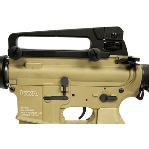 KWA Airsoft M4 AEG KM4A1 Tactical Carbine Rifle with Adjustable Stock
