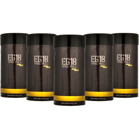 Enola Gaye Airsoft Yellow Smoke Grenade Massive Output - PACK OF 5