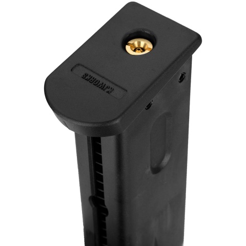Cybergun Spartan STS-9 Gas Blowback M9 Airsoft Pistol - BLACK