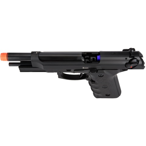 Cybergun Spartan STS-9 Gas Blowback M9 Airsoft Pistol - BLACK