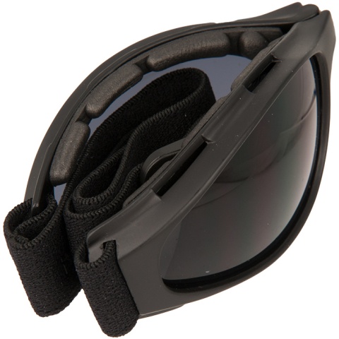 Bobster Airsoft Tactical Compact Crossfire Goggles - BLACK