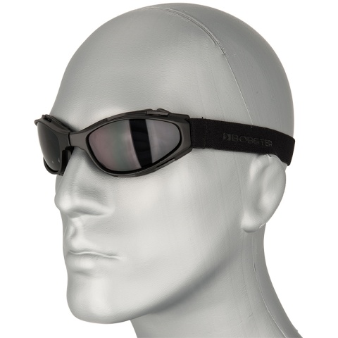 Bobster Airsoft Tactical Compact Crossfire Goggles - BLACK