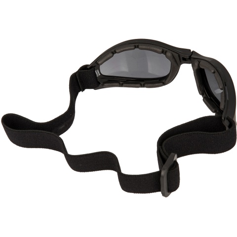 Bobster Airsoft Tactical Compact Crossfire Goggles - BLACK