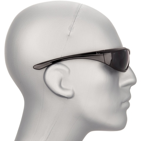 Bobster Airsoft Anti-Fog Charger Smoked Sunglasses - BLACK