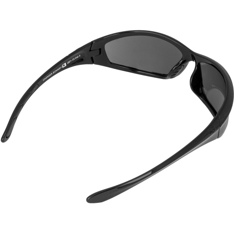 Bobster Airsoft Anti-Fog Charger Smoked Sunglasses - BLACK