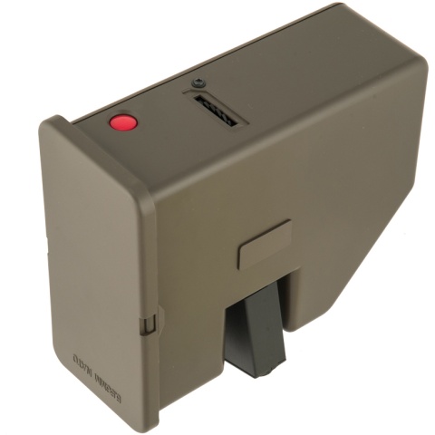 Krytac Airsoft High Capacity AEG LMG 3500rd Box Magazine