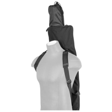 Lancer Tactical Airsoft PVC Heavy Duty Gun Bag - 39 Inches - BLACK