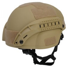 Lancer Tactical MICH 2000 SF Type Tactical Helmet - TAN