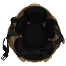 Lancer Tactical MICH 2000 SF Type Tactical Helmet - TAN