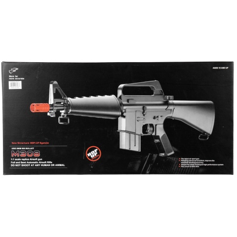 Double Eagle Mini M16 Spring Rifle - BLACK