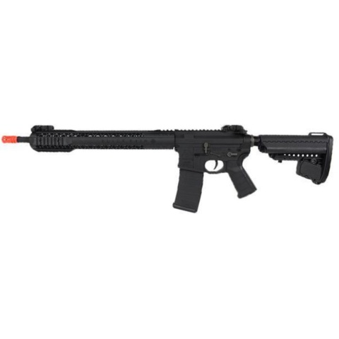 King Arms BRO M4 Fallout 15 Force Airsoft AEG Rifle - BLACK