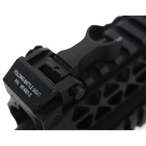 King Arms BRO M4 Fallout 15 Force Airsoft AEG Rifle - BLACK