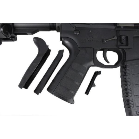 King Arms BRO M4 Fallout 15 Force Airsoft AEG Rifle - BLACK