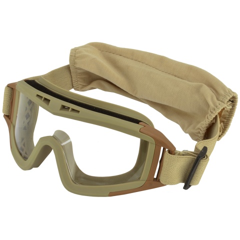 ArmorOptik AO-800 PolyCarbonate Airsoft Goggles - DESERT TAN