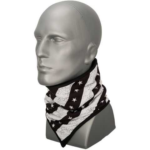 Zan Headgear Airsoft Combo Gaiter Fleece - BLACK & WHITE