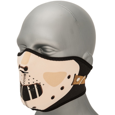 Zan Headgear Airsoft Neoprene Polyester Half Mask - HANNIBAL