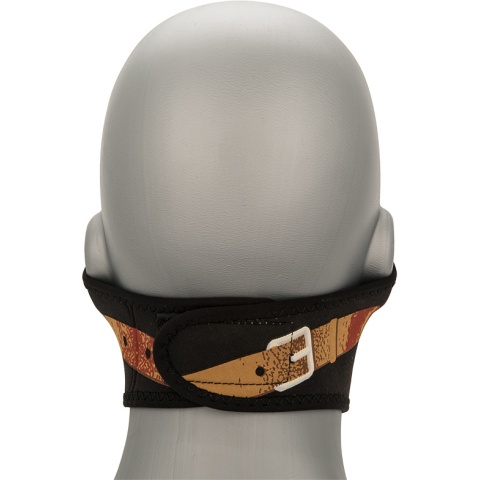 Zan Headgear Airsoft Neoprene Polyester Half Mask - HANNIBAL