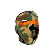 Zan Headgear Airsoft Full Face Reverse Mask - WOODLAND