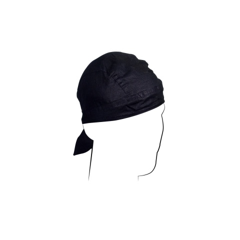 Zan Headgear Airsoft Cotton Headwrap Flydanna - BLACK