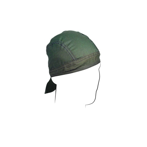 Zan Headgear Airsoft Cotton Headwrap Flydanna - OLIVE DRAB