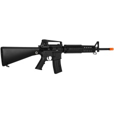 Lancer Tactical M4 AEG w/ Free Float Rail System - BLACK