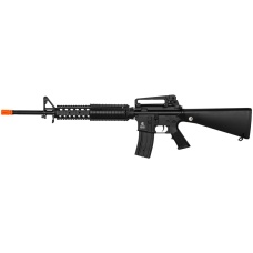 Lancer Tactical M4 AEG w/ Free Float Rail System - BLACK