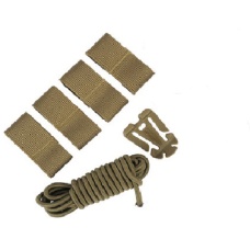 AMA Airsoft Tactical Helmet DIY Deck Kit - DARK EARTH