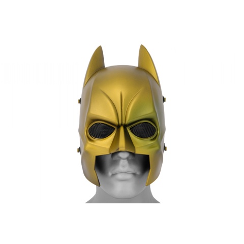 UK Arms Airsoft Dark Hero Full Face Mask w/ Wire Mesh - BRONZE