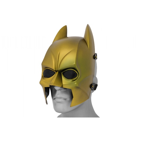 UK Arms Airsoft Dark Hero Full Face Mask w/ Wire Mesh - BRONZE