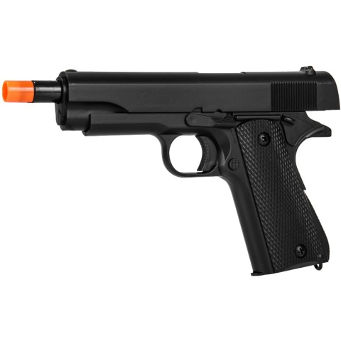 Double Eagle Airsoft M292 Spring Pistol w/ Lanyard Loop - BLACK