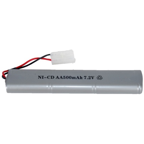 UK ARMS M83A2 Series 7.2V NiCD AA500 mAh Battery - SILVER