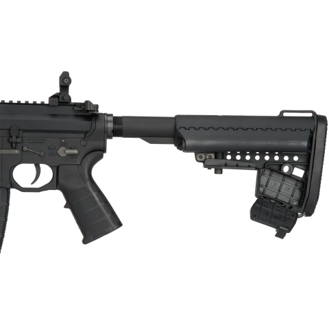 King Arms BRO M4 Fallout 15 Urban Airsoft AEG Rifle - BLACK