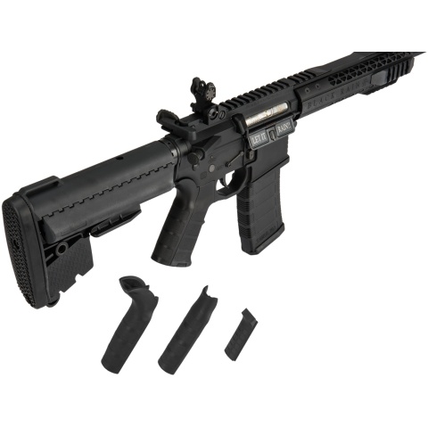 King Arms BRO M4 Fallout 15 Urban Airsoft AEG Rifle - BLACK