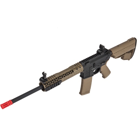 King Arms BRO M4 Fallout 15 Urban Airsoft AEG Rifle - DARK EARTH