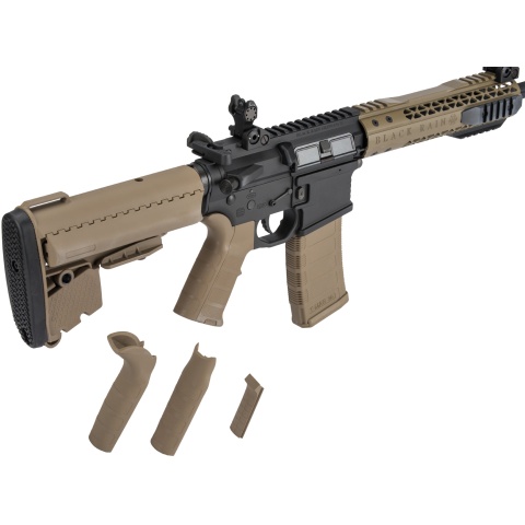 King Arms BRO M4 Fallout 15 Urban Airsoft AEG Rifle - DARK EARTH