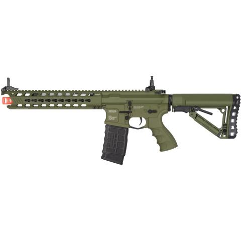 G&G Combat Machine CM16 Predator Airsoft AEG Rifle with KeyMod Rail (Color: Hunter Green)