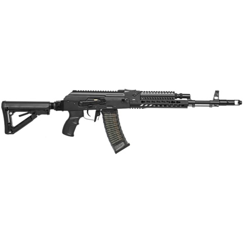 G&G Combat Airsoft Full Metal RK74-T AEG Rifle - BLACK