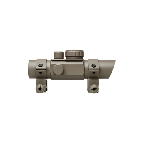 NcStar Airsoft 30mm Tube Reflex T-Style LED Optic - TAN