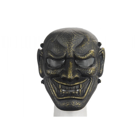 UK Arms Airsoft AC-315AB Wisdom Full Face Mask - ANCIENT BRONZE