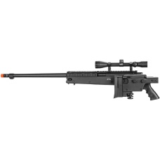 WellFire Airsoft VSR-10 Bolt Action Rifle w/ Scope - BLACK