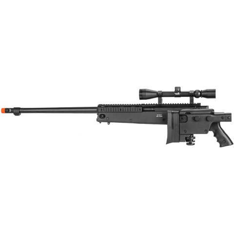 WellFire Airsoft VSR-10 Bolt Action Rifle w/ Scope - BLACK