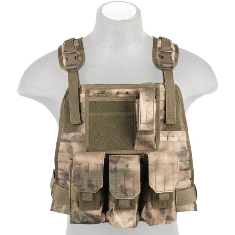 Lancer Tactical Ballistic 600D Polyester Tactical Vest (AT-FG)