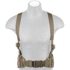 Lancer Tactical Low Profile MOLLE Harness Battle Belt - AT-FG