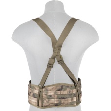 Lancer Tactical Low Profile MOLLE Harness Battle Belt - AT-FG