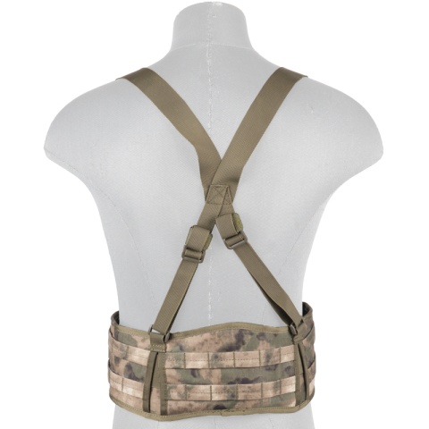Lancer Tactical Low Profile MOLLE Harness Battle Belt - AT-FG