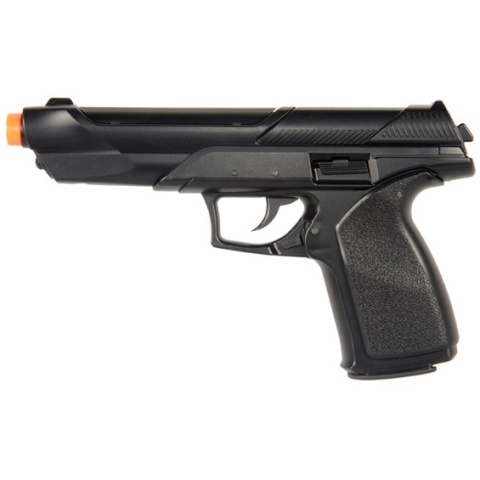 UK Arms Airsoft HA125 Premium Spring Pistol - BLACK
